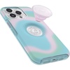image:imageOtterBox iPhone 14 Pro Max Otter  Pop Symmetry Series Clear Case  Glowing Aura Pink Integrated PopSockets PopGrip Slim PocketFriendly Raised Edges Protect Camera amp Screen