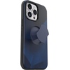 image:imageOtterBox iPhone 14 Pro Max OtterGrip Symmetry Series Case  BLUE STORM Blue builtin grip sleek case snaps to MagSafe raised edges protect camera amp screenBlue Storm