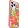 image:imageOtterBox iPhone 14 Pro Max Symmetry Series Clear Case  Quilted Poppies Red Snaps to MagSafe UltraSleek Raised Edges Protect Camera amp Screen