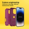 image:imageOtterBox iPhone 14 Pro ONLY Commuter Series Case  Dont BE Blue Blue Slim amp Tough PocketFriendly with Port ProtectionPink