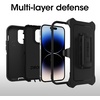 image:imageOtterBox iPhone 14 Pro ONLY Defender Series Case  Realtree Edge Blaze OrangeBlackRT Edge Rugged amp Durable with Port Protection Includes Holster Clip Kickstand