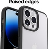 image:imageOtterBox iPhone 14 Pro ONLY Prefix Series Case  Black Crystal BlackClear UltraThin PocketFriendly Raised Edges Protect Camera amp Screen Wireless Charging Compatible
