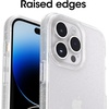 image:imageOtterBox iPhone 14 Pro ONLY Prefix Series Case  STARDUST ClearGlitter ultrathin pocketfriendly raised edges protect camera amp screen wireless charging compatible
