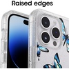 image:imageOtterBox iPhone 14 Pro ONLY Symmetry Series Case  Black UltraSleek Wireless Charging Compatible Raised Edges Protect Camera amp ScreenY2K Butterfly