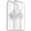 image:imageOtterBox iPhone 14 Pro Only Otter  Pop Symmetry Series Clear Case  Clear Integrated PopSockets PopGrip Slim PocketFriendly Raised Edges Protect Camera amp ScreenFlower of Month