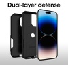 image:imageOtterBox iPhone 14 Pro Symmetry Series Case  BLACK  ultrasleek wireless charging compatible raised edges protect camera amp screenBlack
