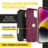 image:imageOtterBox iPhone 14 amp iPhone 13 Commuter Series Case  TREES COMPANY Green slim amp tough pocketfriendly with port protectionBlackPink