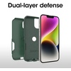 image:imageOtterBox iPhone 14 amp iPhone 13 Commuter Series Case  TREES COMPANY Green slim amp tough pocketfriendly with port protectionGreen