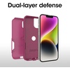 image:imageOtterBox iPhone 14 amp iPhone 13 Commuter Series Case  TREES COMPANY Green slim amp tough pocketfriendly with port protectionPink