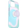 image:imageOtterBox iPhone 14 amp iPhone 13 Otter  Pop Symmetry Series Clear Case  Glowing Aura Pink Integrated PopSockets PopGrip Slim PocketFriendly Raised Edges Protect Camera amp ScreenGlowing Aura