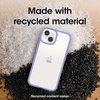 image:imageOtterBox iPhone 14 amp iPhone 13 Prefix Series Case  Black Crystal BlackClear UltraThin PocketFriendly Raised Edges Protect Camera amp Screen Wireless Charging CompatiblePuple