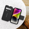 image:imageOtterBox iPhone 14 amp iPhone 13 Strada Series Case  Shadow Black Card Holder Genuine Leather PocketFriendly Folio caseBlack