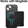 image:imageOtterBox iPhone 14 amp iPhone 13 Symmetry Series Case  CLEAR  ultrasleek snaps to MagSafe raised edges protect camera amp screenRebel