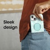 image:imageOtterBox iPhone 14 and iPhone 13 OtterGrip Symmetry Series Case  Poppies BY THE SEA Blue Builtin Grip Sleek Case Snaps to MagSafe Raised Edges Protect Camera amp Screen