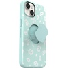 image:imageOtterBox iPhone 14 and iPhone 13 OtterGrip Symmetry Series Case  Poppies BY THE SEA Blue Builtin Grip Sleek Case Snaps to MagSafe Raised Edges Protect Camera amp Screen