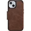 image:imageOtterBox iPhone 15 Only Strada Folio Series Case  Espresso Brown Card Holder Snaps to MagSafe Genuine Leather PocketFriendly Folio case