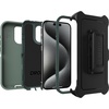 image:imageOtterBox iPhone 15 Pro Only Defender Series Case  Forest Ranger Green screenless Rugged amp Durable with Port Protection Includes Holster Clip Kickstand