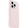 image:imageOtterBox iPhone 15 Pro Only Symmetry Series Clear Case  Checkmate Pink Snaps to MagSafe UltraSleek Raised Edges Protect Camera amp Screen