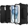 image:imageOtterBox iPhone 15 iPhone 14 and iPhone 13 Defender Series Case  BLACK screenless rugged amp durable with port protection includes holster clip kickstand ships in polybagBlack MagSafe