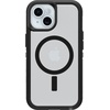 image:imageOtterBox iPhone 16e 15 14 amp 13 Defender Series XT Clear Case  DARK SIDE BlackClear screenless rugged  snaps to MagSafe lanyard attachment ships in polybag