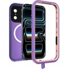 image:imageOtterBox iPhone 17 FR Series Waterproof Case  Submerge Green  Waterproof iPhone Case up to 2 Meters IP68 Phone Case for SwimmingSnorkelingRule of Plum Purple