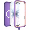 image:imageOtterBox iPhone 17 FR Series Waterproof Case  Submerge Green  Waterproof iPhone Case up to 2 Meters IP68 Phone Case for SwimmingSnorkelingRule of Plum Purple