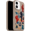 image:imageOtterBox iPhone 17 Pro Symmetry Series Cactus Leather Case  Blue Sentiment  Slim Premium Protective iPhone CaseCactus Garden Grey