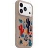 image:imageOtterBox iPhone 17 Pro Symmetry Series Cactus Leather Case  Blue Sentiment  Slim Premium Protective iPhone CaseCactus Garden Grey