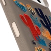 image:imageOtterBox iPhone 17 Pro Symmetry Series Cactus Leather Case  Blue Sentiment  Slim Premium Protective iPhone CaseCactus Garden Grey