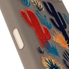 image:imageOtterBox iPhone 17 Pro Symmetry Series Cactus Leather Case  Blue Sentiment  Slim Premium Protective iPhone CaseCactus Garden Grey