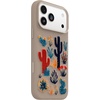 image:imageOtterBox iPhone 17 Pro Symmetry Series Cactus Leather Case  Blue Sentiment  Slim Premium Protective iPhone CaseCactus Garden Grey