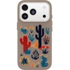 image:imageOtterBox iPhone 17 Pro Symmetry Series Cactus Leather Case  Blue Sentiment  Slim Premium Protective iPhone CaseCactus Garden Grey