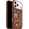 image:imageOtterBox iPhone 17 Pro Symmetry Series Cactus Leather Case  Blue Sentiment  Slim Premium Protective iPhone CaseCity of Love Brown