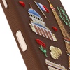 image:imageOtterBox iPhone 17 Pro Symmetry Series Cactus Leather Case  Blue Sentiment  Slim Premium Protective iPhone CaseCity of Love Brown