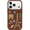 image:imageOtterBox iPhone 17 Pro Symmetry Series Cactus Leather Case  Blue Sentiment  Slim Premium Protective iPhone CaseCity of Love Brown