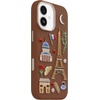 image:imageOtterBox iPhone 17 Pro Symmetry Series Cactus Leather Case  Blue Sentiment  Slim Premium Protective iPhone CaseCity of Love Brown