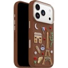 image:imageOtterBox iPhone 17 Pro Symmetry Series Cactus Leather Case  Blue Sentiment  Slim Premium Protective iPhone CaseCity of Love Brown