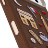 image:imageOtterBox iPhone 17 Pro Symmetry Series Cactus Leather Case  Blue Sentiment  Slim Premium Protective iPhone CaseCity of Love Brown