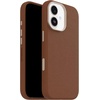 image:imageOtterBox iPhone 17 Pro Symmetry Series Cactus Leather Case  Blue Sentiment  Slim Premium Protective iPhone CaseDesert Saddle Brown