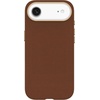 image:imageOtterBox iPhone 17 Pro Symmetry Series Cactus Leather Case  Blue Sentiment  Slim Premium Protective iPhone CaseDesert Saddle Brown
