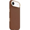 image:imageOtterBox iPhone 17 Pro Symmetry Series Cactus Leather Case  Blue Sentiment  Slim Premium Protective iPhone CaseDesert Saddle Brown