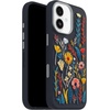 image:imageOtterBox iPhone 17 Pro Symmetry Series Cactus Leather Case  Blue Sentiment  Slim Premium Protective iPhone CaseEnchanted Garden Blue