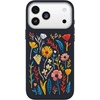 image:imageOtterBox iPhone 17 Pro Symmetry Series Cactus Leather Case  Blue Sentiment  Slim Premium Protective iPhone CaseEnchanted Garden Blue