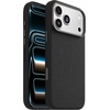 image:imageOtterBox iPhone 17 Pro Symmetry Series Cactus Leather Case  Blue Sentiment  Slim Premium Protective iPhone CaseNoir Ash Black