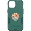 image:imageBundle OtterBox iPhone 15 iPhone 14 and iPhone 13 Commuter Series Case  GET YOUR GREENS  PopSockets PopGrip  FALL FLEUR slim amp tough pocketfriendly with port protection PopGrip included