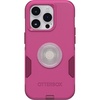 image:imageOtterBox Bundle Commuter Series Case for iPhone 14 PRO  INTO The Fuchsia  PopSockets PopGrip  ClearGlitterSilver