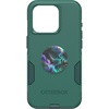 image:imageOtterBox Bundle iPhone 15 Pro Only Commuter Series Case  GET Your Greens  PopSockets PopGrip Oil Agate Slim amp Tough PocketFriendly with Port Protection PopGrip Included