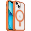 image:imageOtterBox Clear case with colorful grip edge for iPhone 13 Mini  ENDEAVOR ClearOrange