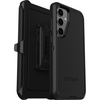 image:imageOtterBox Samsung Galaxy S24 Defender Series Case  Single Unit Ships in Polybag Ideal for Business Customers  BLACK rugged amp durable with port protection includes holster clip kickstand