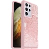 image:imageOtterBox Symmetry Clear Series Case for Galaxy S21 Ultra 5G ONLY  Does NOT FIT NonPlus or Plus Sizes  Stardust Silver FlakeClearClear  Pink